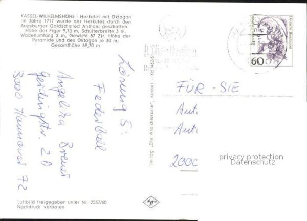 Wilhelmshoehe Kassel Fliegeraufnahme – Bild 2