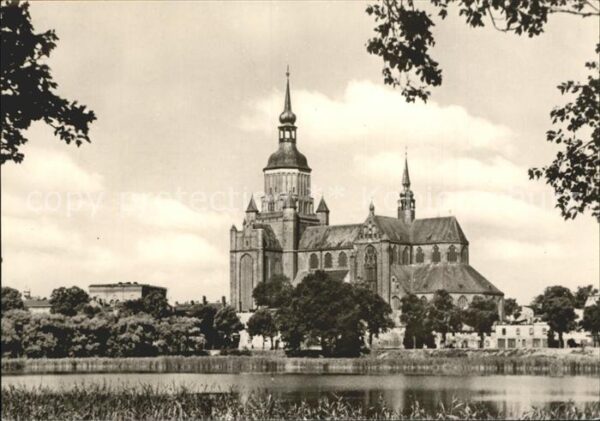 Stralsund Mecklenburg Vorpommern Marienkirche