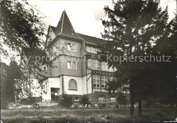 Friedrichsroda Finsterbergen Ferienheim Spießberghaus