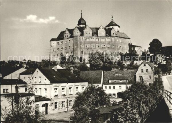 Zschopau mit Burg