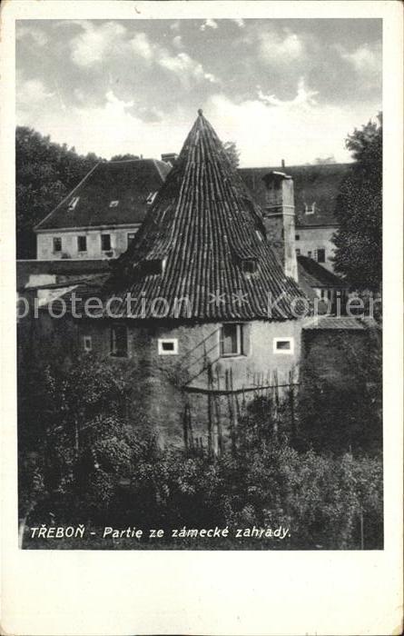Trebon Czechia Partie ze zámecké zahrady