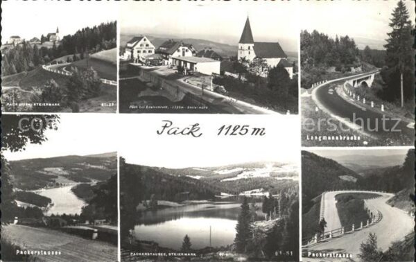 Pack Packerstrasse Packerstausee Langmannbrü