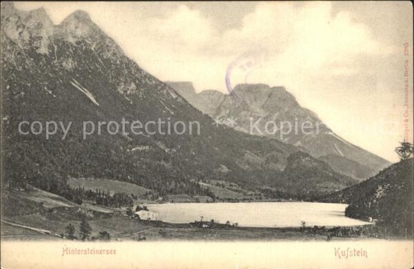 Kufstein Tirol Hintersteinersee