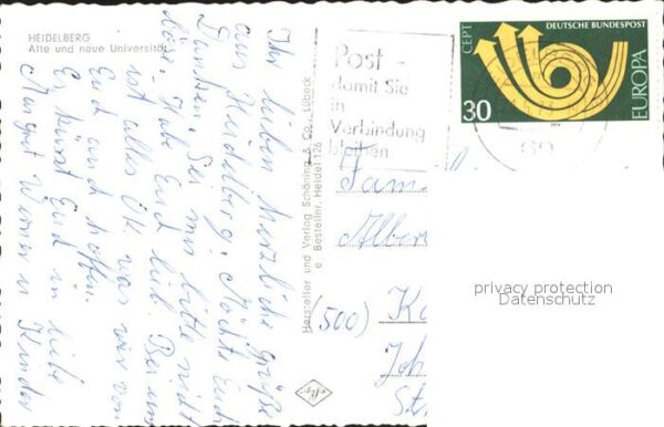 Heidelberg Neckar Alte und Neue Universität – Bild 2