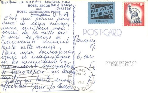 Toledo Ohio Hotel Secor und Hotel Commodore Perry – Bild 2
