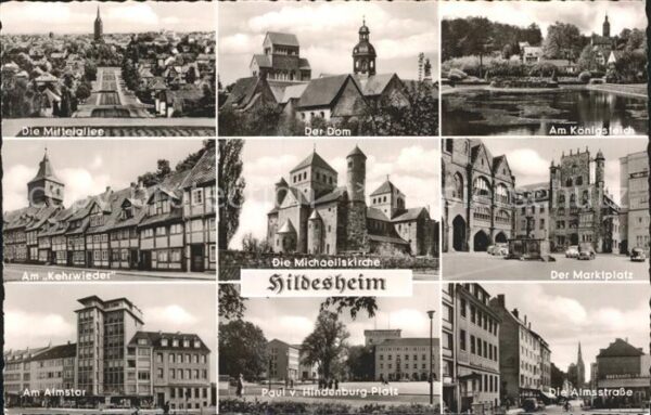 Hildesheim Die Mittelallee Am Kehrwieder Almstor A