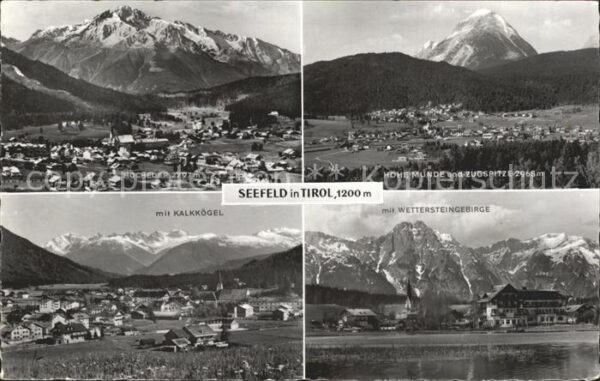 Seefeld Tirol Hohe Munde  Hocheder Kalkkögel Wetterst
