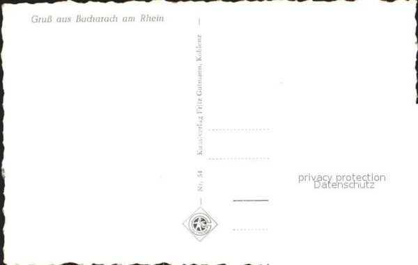 Bacharach Rhein Gesamtansicht – Bild 2