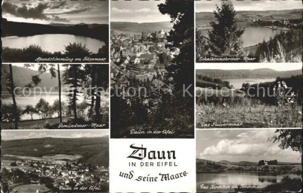 Daun Eifel Abendstimmung am Totenmaar Gemünder Maa
