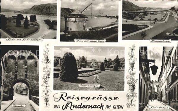 Andernach Rheinanlagen Rheinstrasse Rheintor