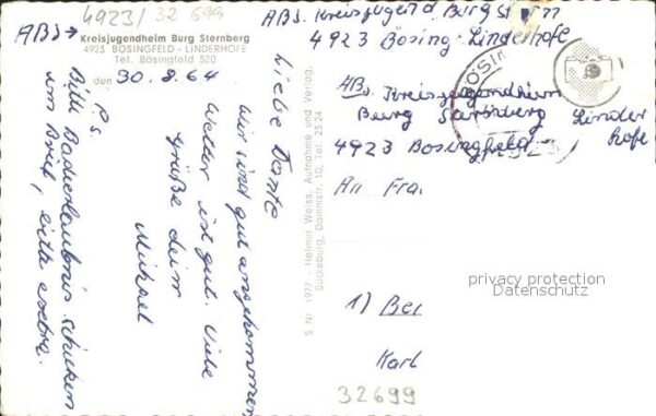 Boesingfeld Jugendherberge Burg Sternberg – Bild 2
