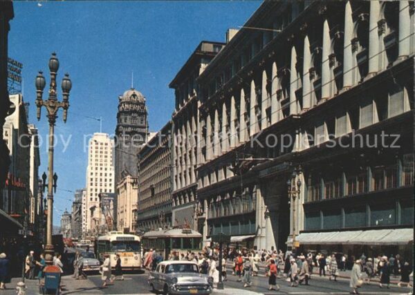 San Francisco California Famed Market Street