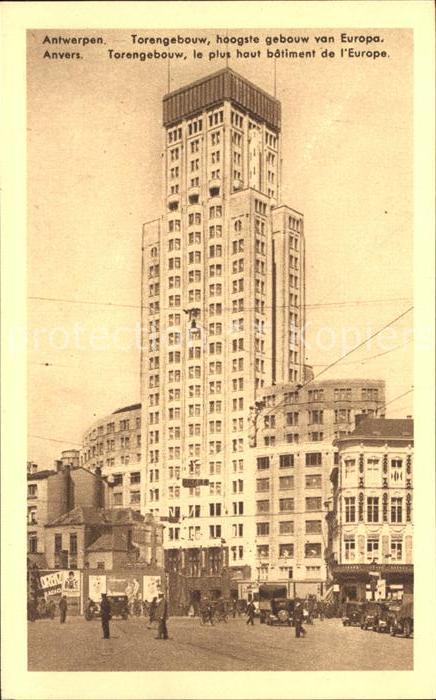 Antwerpen Anvers Torengebouw