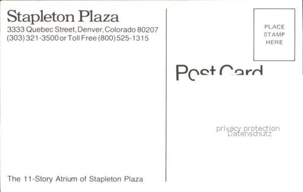 Denver Colorado Stapleton Plaza – Bild 2