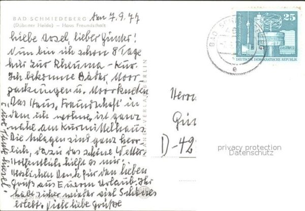 Bad Schmiedeberg Haus Freundschaft – Bild 2
