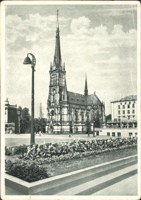 Chemnitz Theaterplatz Sankt Petri- Kirche
