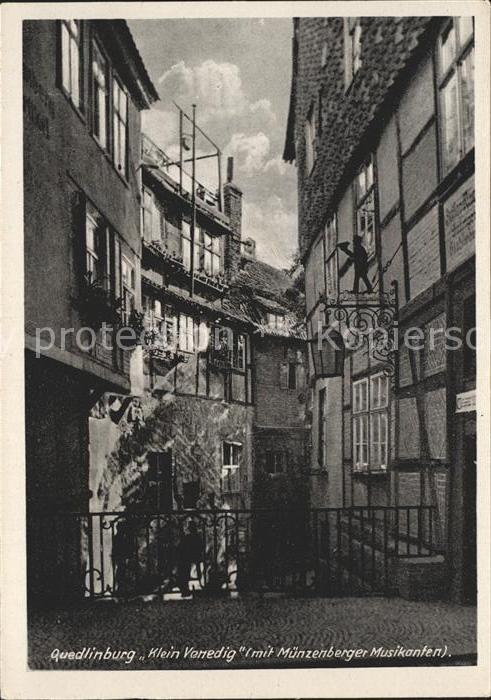 Quedlinburg Klein Venedig Münzenberger Musikanten