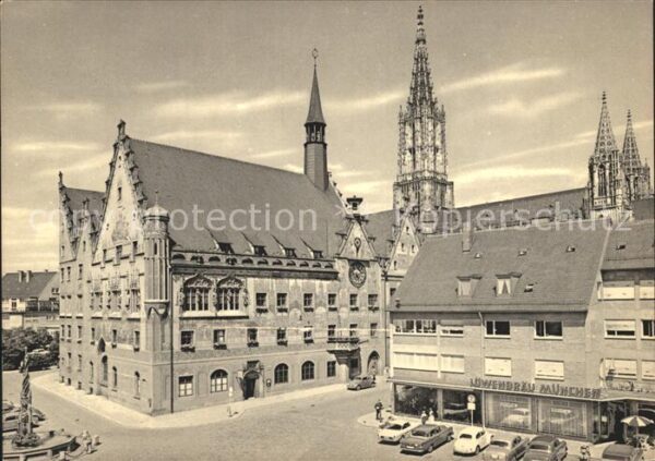Ulm Donau Rathaus Münster