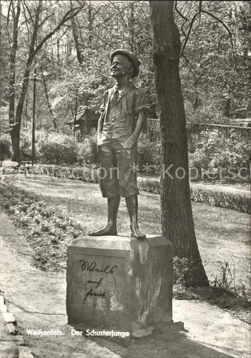 Weissenfels Saale Denkmal Schusterjunge