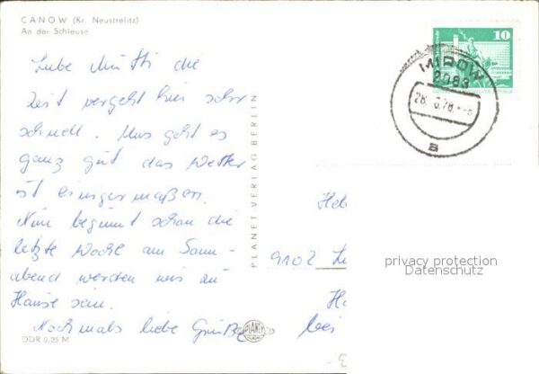 Canow Schleuse – Bild 2