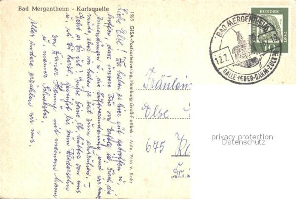 Bad Mergentheim Karlsquelle – Bild 2