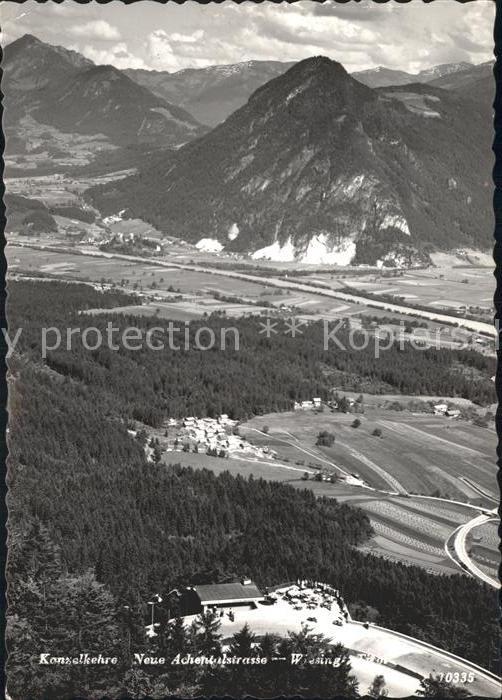 Wiesing Tirol Neue Achentalstrasse Kanzelkehre