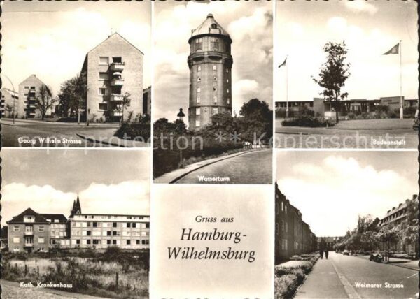 Hamburg Katholisches Krankenhaus Wasserturm Bad