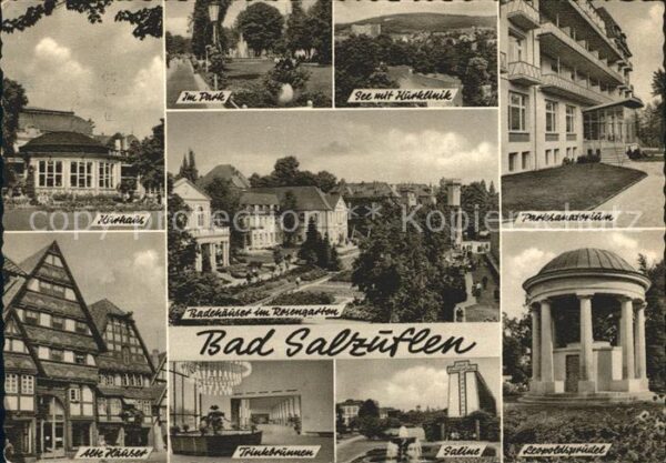 Bad Salzuflen Kurhaus Leopoldsprudel Trinkbrunnen Alt