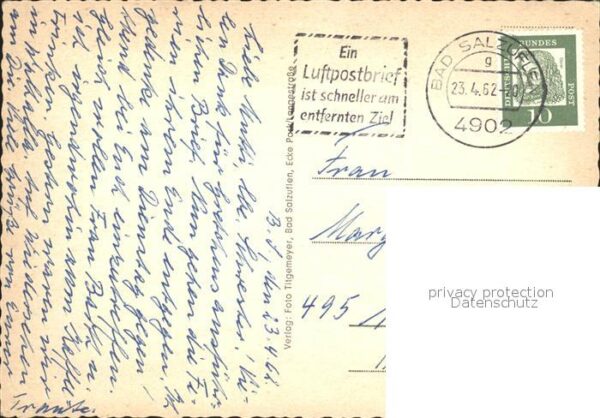 Bad Salzuflen Kurhaus Leopoldsprudel Trinkbrunnen Alt – Bild 2