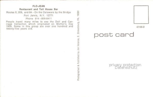 Port Jervis Flo Jean Restaurant and Toll House Bar – Bild 2