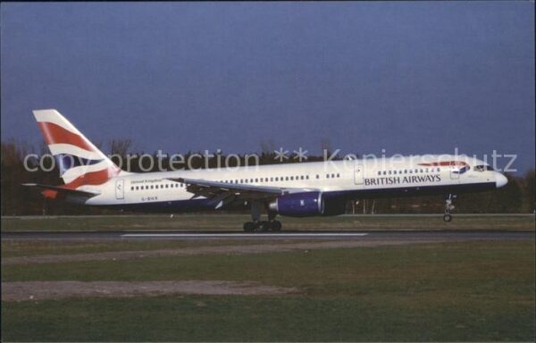 Flughafen Airport Aeroporto British Airways Boeing 757_200 G_BIKR