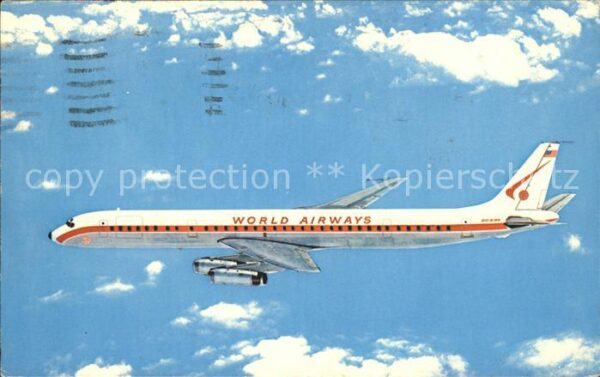 Flugzeuge Zivil DC 8 super stretch intercontinental Jet
