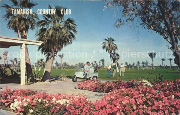 Golfsport Tamarisk Country Club Palm Springs Cali