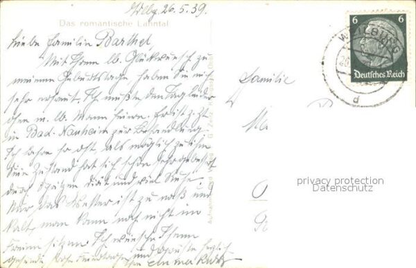Foto Zeitz F.G. Nr. 1650 Aufziehendes Gewitter an der Lahn – Bild 2