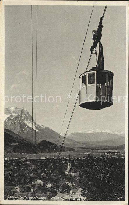 Seilbahn Wankbahn Garmisch-Partenkirchen