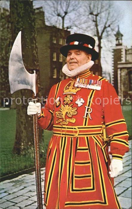 Leibgarde Wache Yeoman Warder Tower of London
