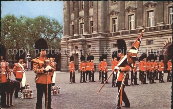 Leibgarde Wache Changing the Guard Ceremony Buckingham