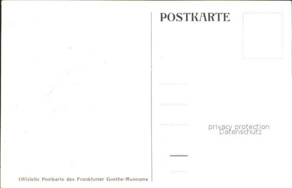 Goethe Johann Wolfgang von Geburtshaus vor 1755 – Bild 2