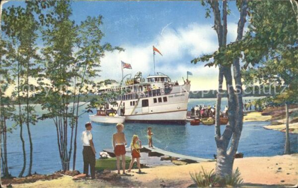 Motorschiffe Cruise Boat Chief Commanda French River