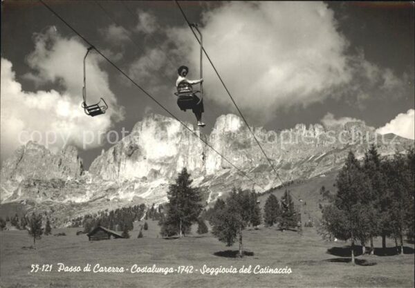 Sessellift Passo di Carezza Costalunga
