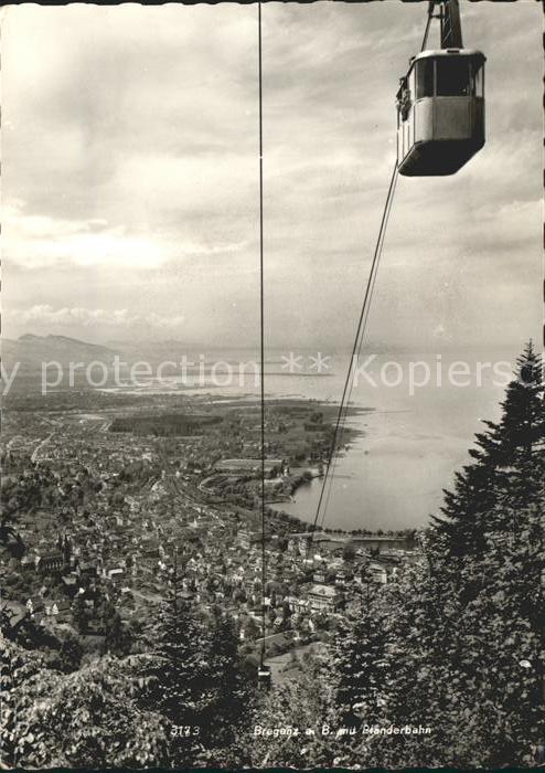 Seilbahn Pfänder Bregenz Bodensee