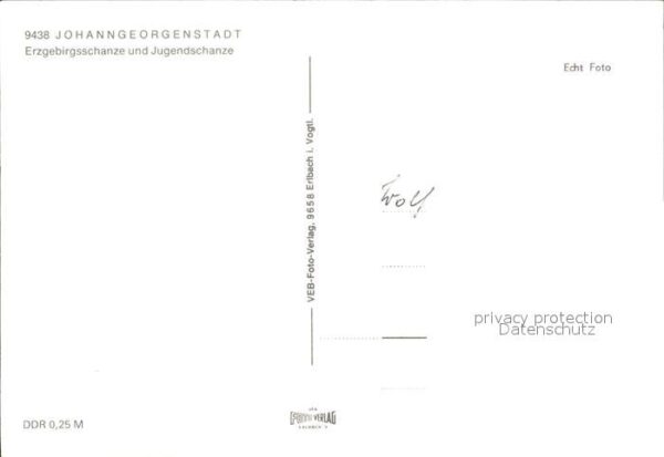 Ski-Flugschanze Erzgebirgsschanze Jugendschanze Johanng – Bild 2