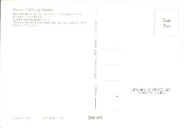 Ski-Flugschanze Grosse Aschberg Schanze Klingenthal – Bild 2