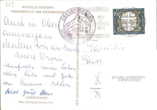 Passionsspiele Oberammergau Fusswaschung – Bild 2
