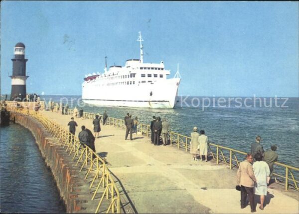 Faehre Ferry Bac Traghetto-- MS Warnemünde Rostock