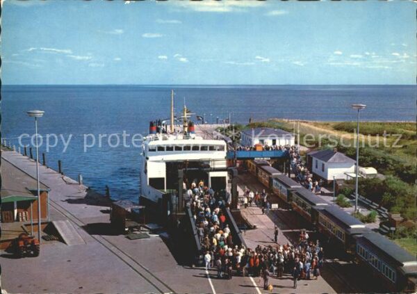 Faehre Ferry Bac Traghetto-- Auto- und Personenfähre Borkum Alter Ha