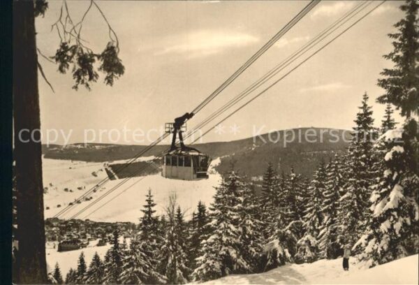 Seilbahn Oberwiesenthal Erzgebirge