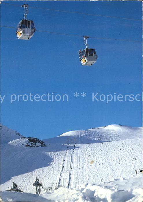 Seilbahn Skigebiet Vorab 3000 Graubünden Crap So