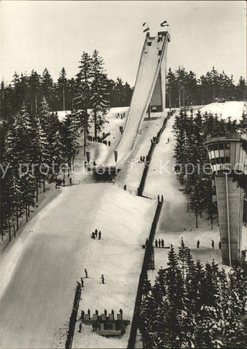 Ski-Flugschanze Schanze am Rennsteig Oberhof Thüringen