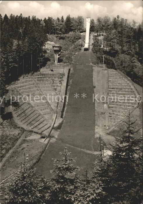 Ski-Flugschanze Grosse Aschbergschanze Klingenthal Sach